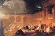 John Martin Belshazzar's Feast oil painting